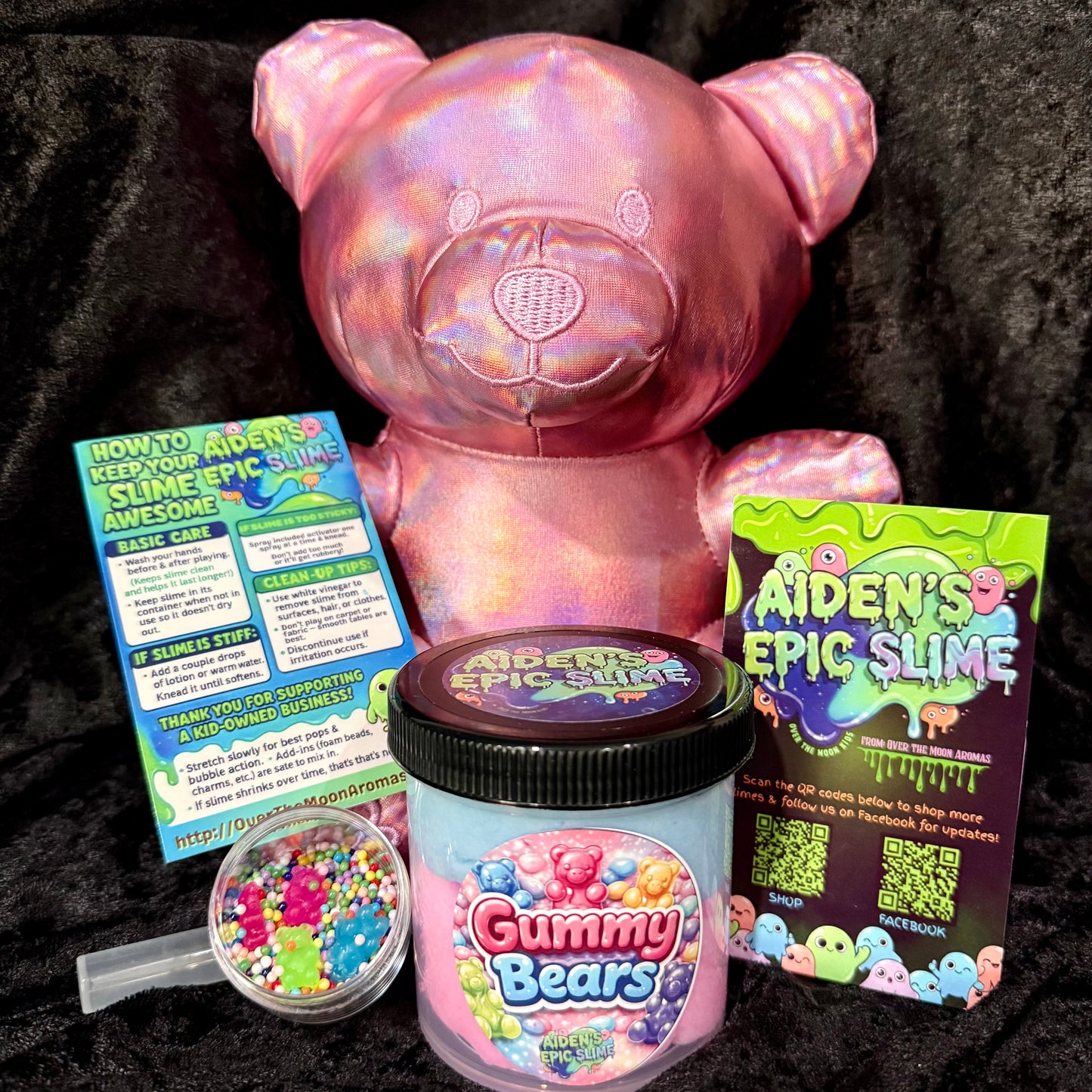 Gummy Bear Cloud Slime