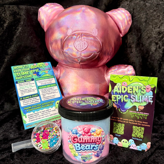 Gummy Bear Cloud Slime