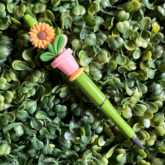 Sunflower - Pink Pot